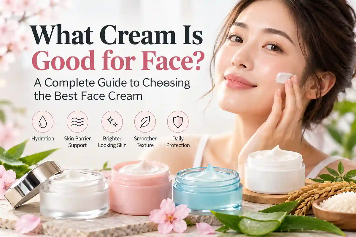 What cream is good for face – a guide to choosing hydrating face creams and moisturizers for different skin types, featuring skincare products and daily facial care.
