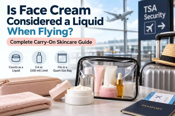 Is Face Cream a Liquid When Flying? Carry-On Rules