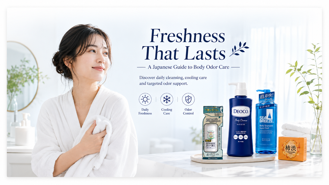 Feel Clean, Cool and Confident: Japanese Body Care Essentials