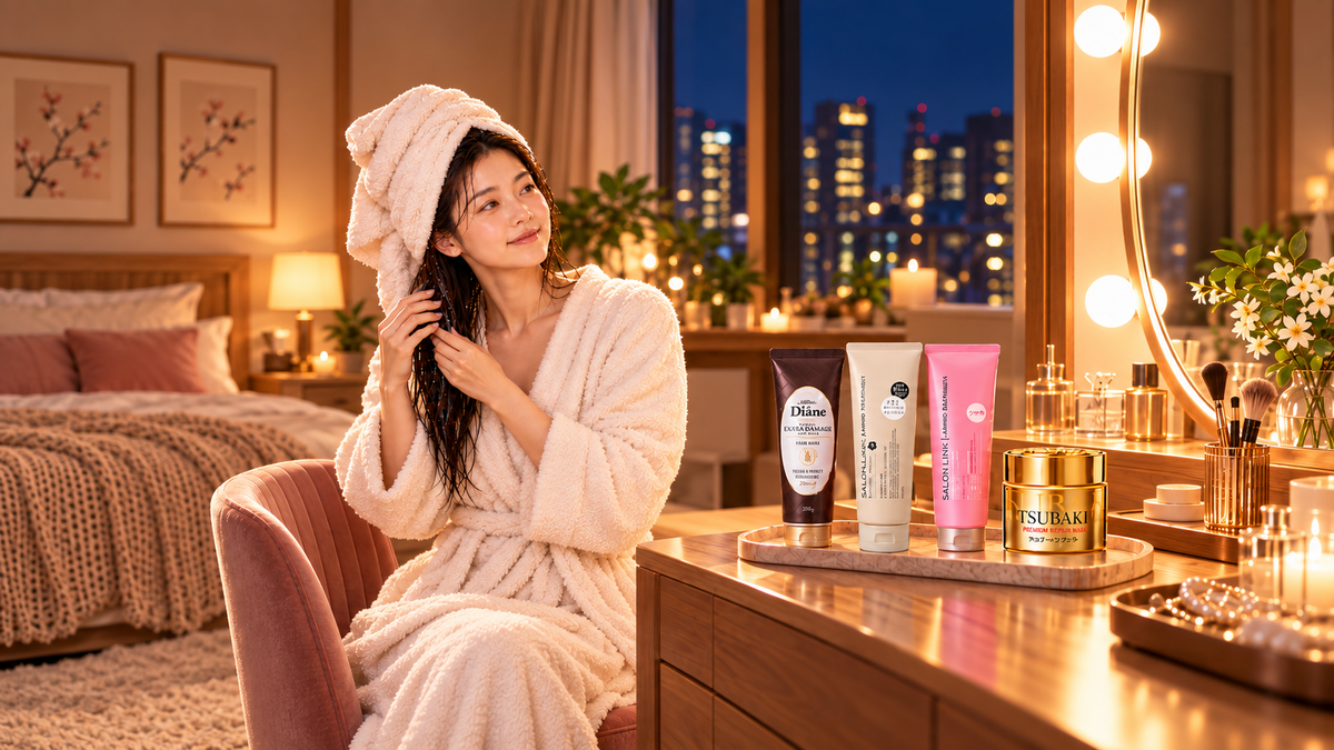 Hair Mask for Damaged Hair: Japanese Repair Treatments