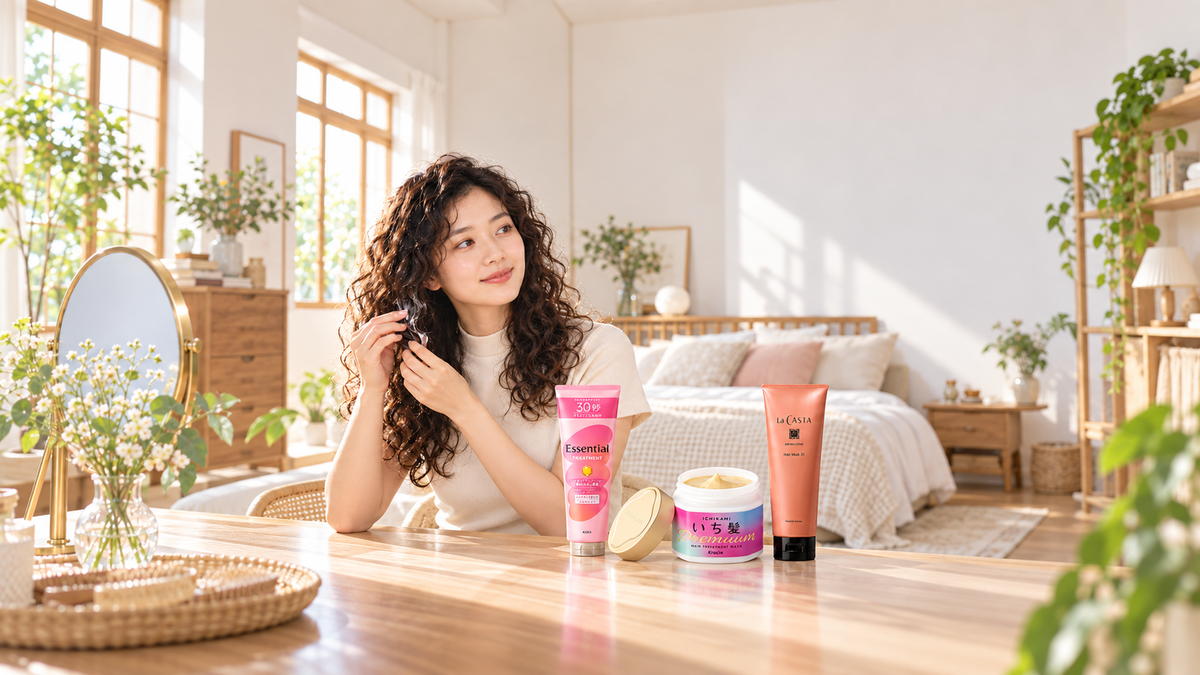 Hair Mask for Dry Curls: Japanese Haircare Guide