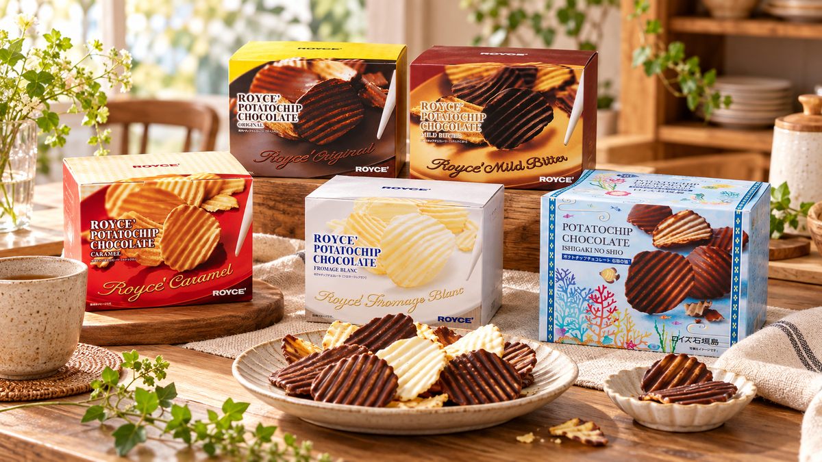 Chocolate Covered Potato Chips: Japanese Snack Guide