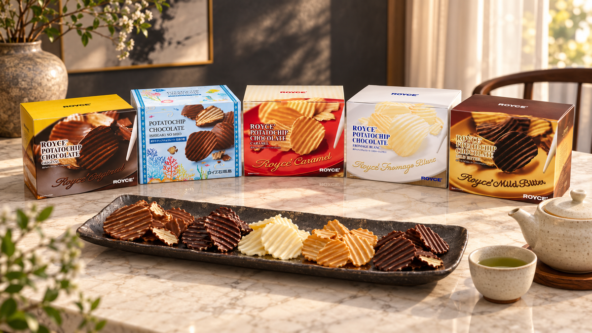 Best Premium Chips: Japanese ROYCE’ Varieties
