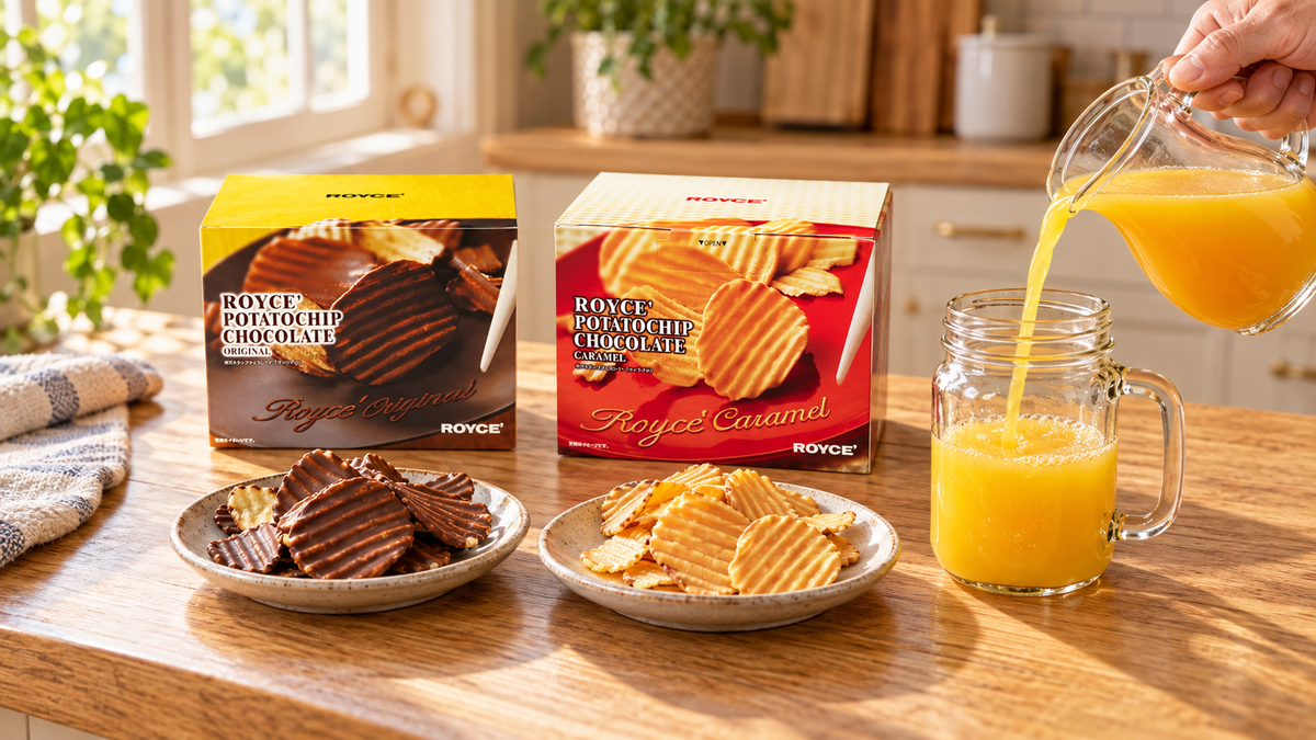 Sweet Potato Chips? Chocolate & Savory Japanese Chips