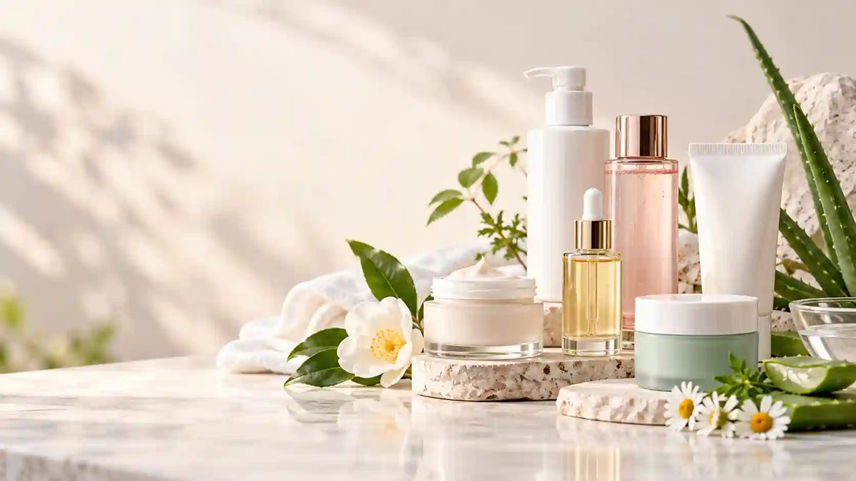 Best skincare products for every skin type with cleansers, serums, moisturizers, and sunscreen.