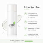 Verdio UV Moisture Gel SPF50+ PA+++  80g