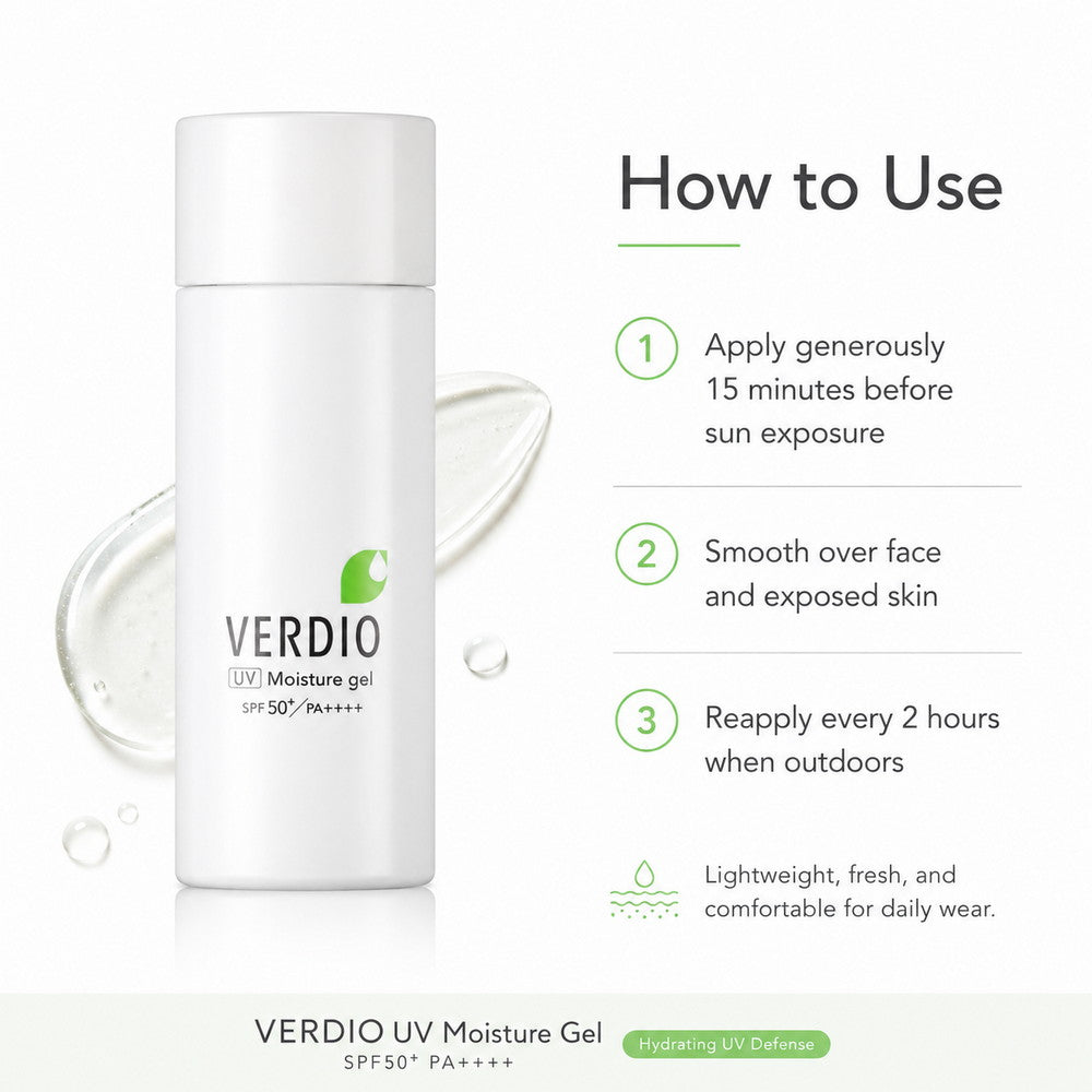 Verdio UV Moisture Gel SPF50+ PA+++  80g
