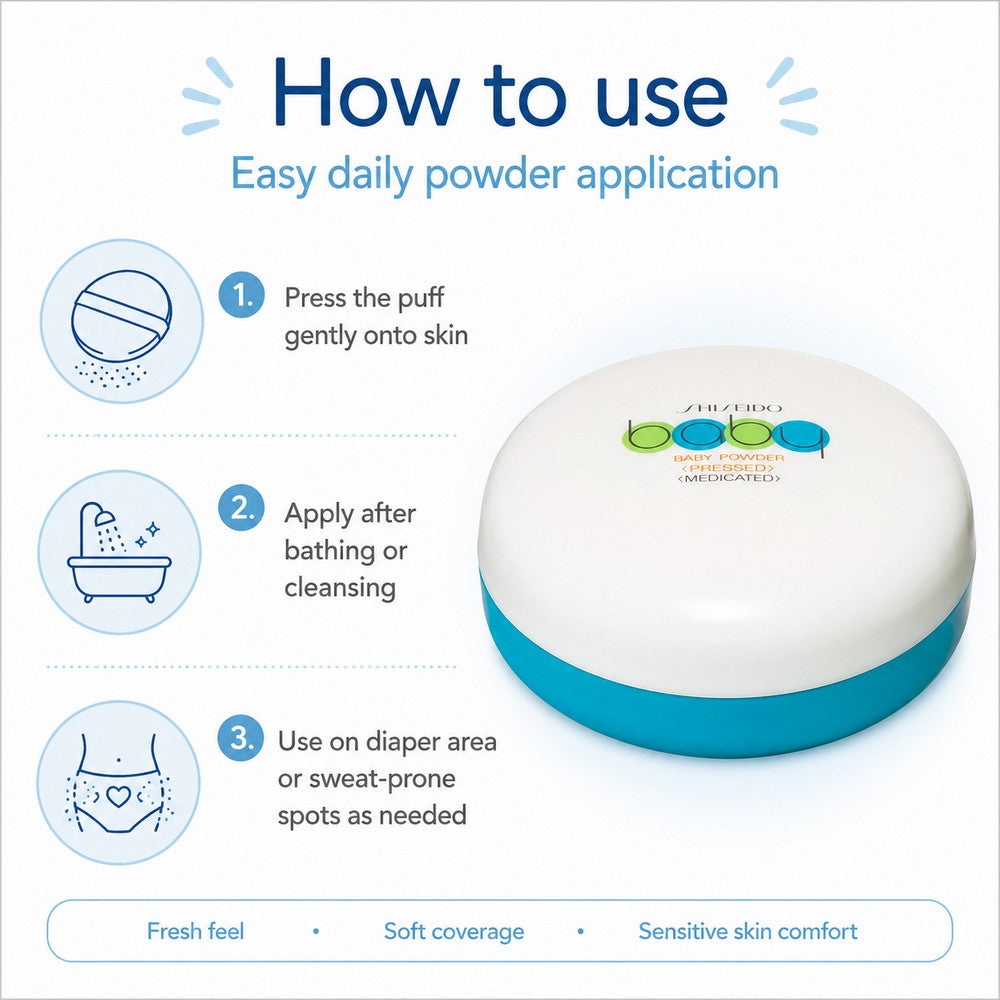 Baby Powder Medicated Pressed Powder 50g
