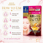 Clear Turn Premium Royal Jelly Face Mask Hyaluronic Acid 4 Sheets