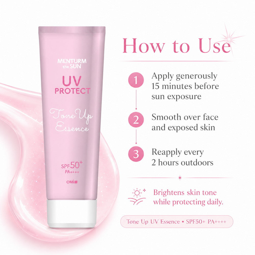 Menturm The Sun Tone Up UV Essence Sun Protection SPF50+ PA++++ 80g