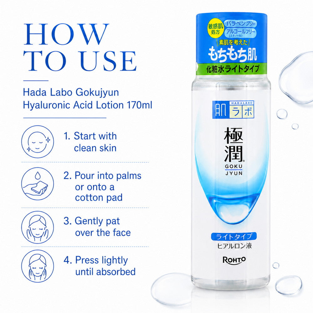 Hada Labo Gokujyun Hyaluronic Acid Lotion 170ml