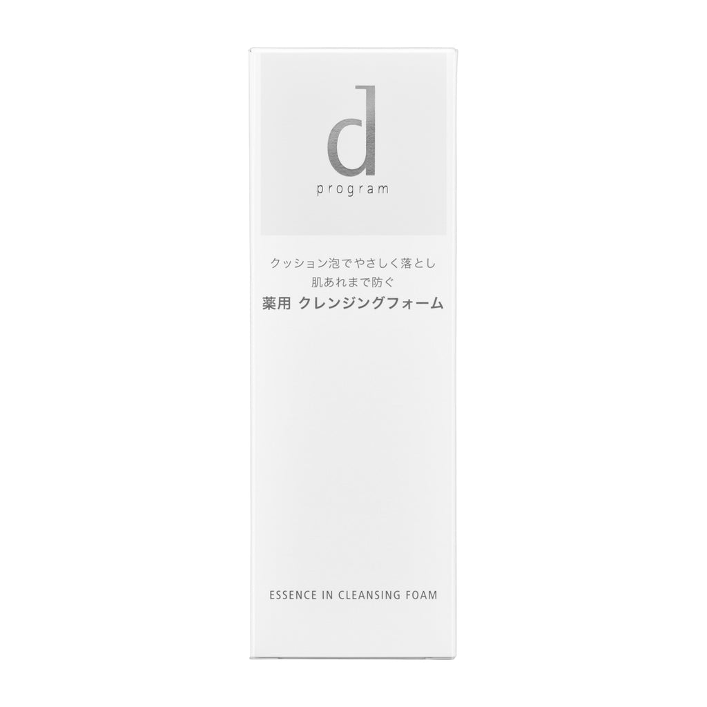 [Shiseido] d Program Essence-in Cleansing Foam Fragrance-free (120g)