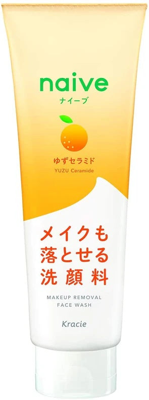[Kracie] Naive Makeup Remover Facial Cleanser (with Yuzu Ceramide) (200g)