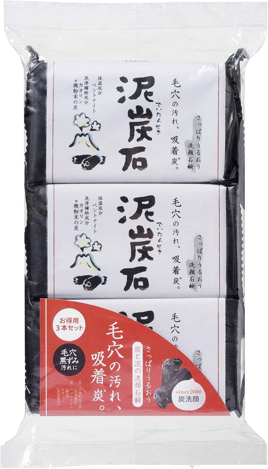 [Pelican Soap]Koisuru Oshiri Deitanseki 3-Pack (110g × 3)