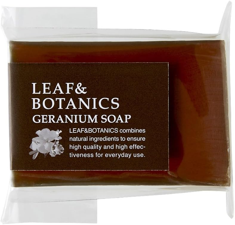 [Matsuyama] Leaf & Botanics Geranium Soap (100g)