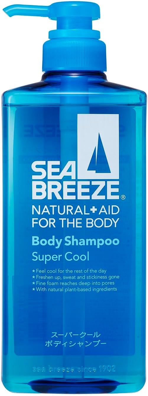 [Fine Today Shiseido] Sea Breeze Body Shampoo Cool & Deodorant Refill (400ml)