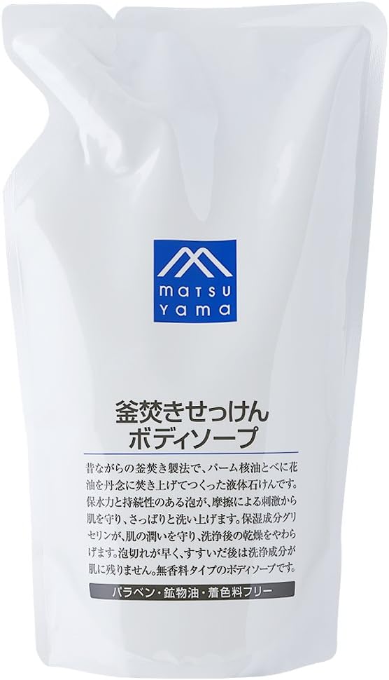 [Matsuyama] M-mark Body Soap Refill 600ml