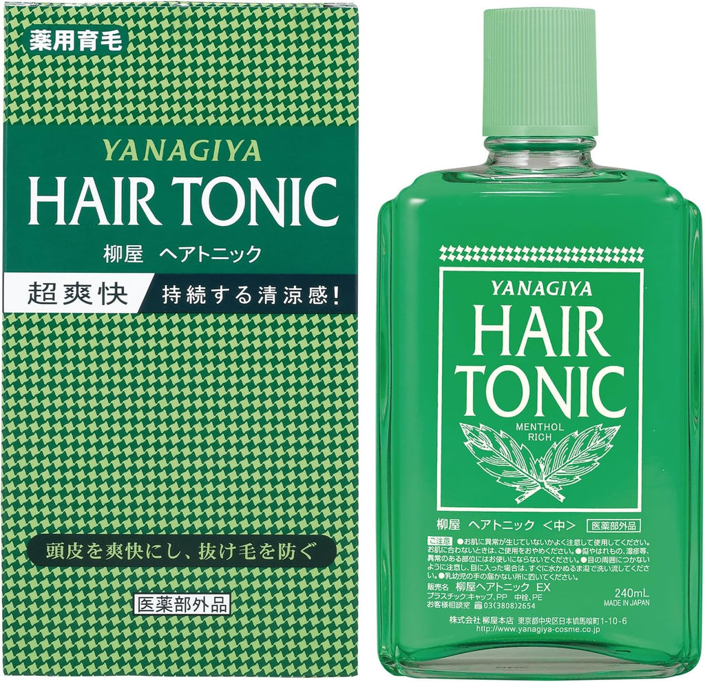 [Yanagiya Honten]Yanagiya  Hair Growth Tonic 240ml
