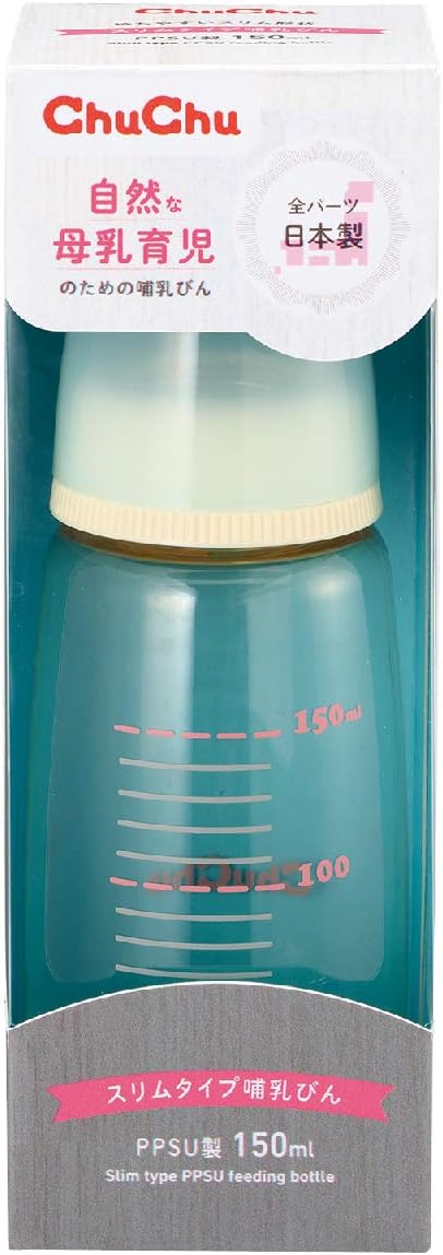 [CHUCHU] Baby PPSU Feeding Bottle Slim Type 150ml