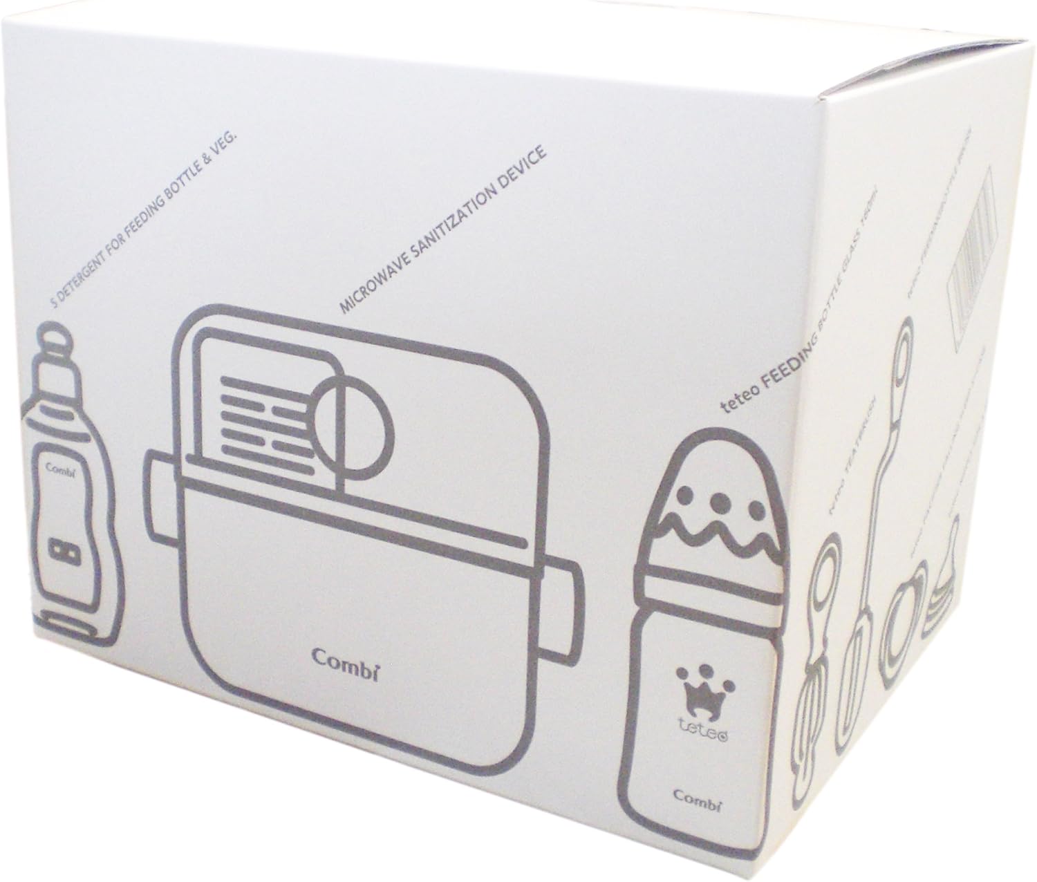 [COMBI] Jokin Jozu Baby Bottle Sterilizer for Microwave