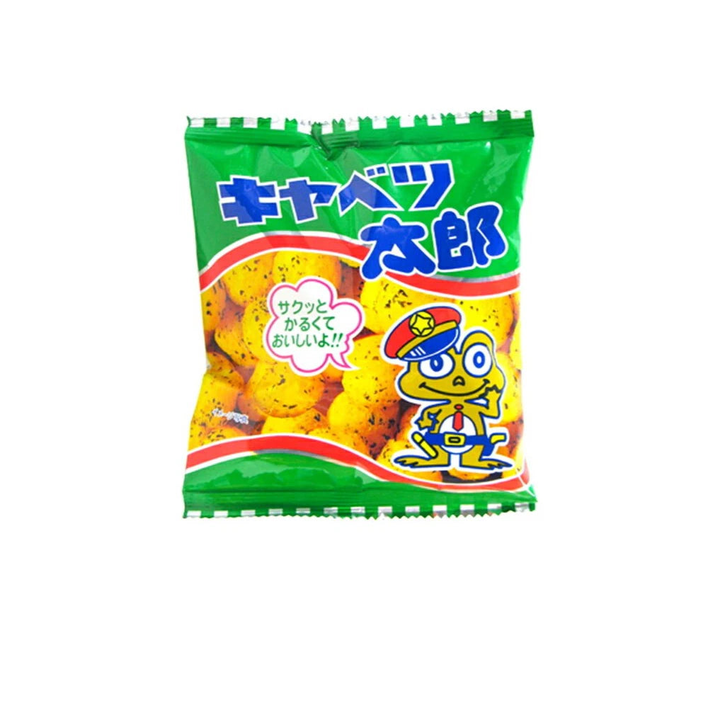Cabbage Taro Aonori Puffcorn Snack 14g (Pack of 30)
