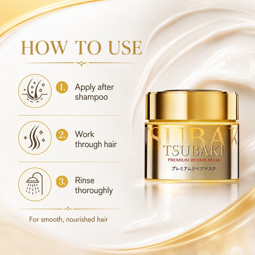 Tsubaki Premium Repair Mask Hair Pack 180g