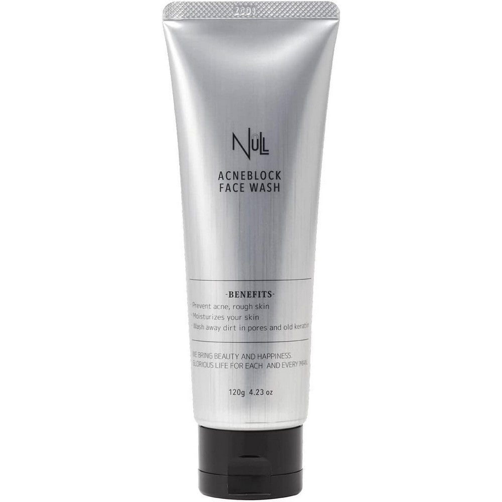 NULL Medicated Acne Block Face Wash 120g