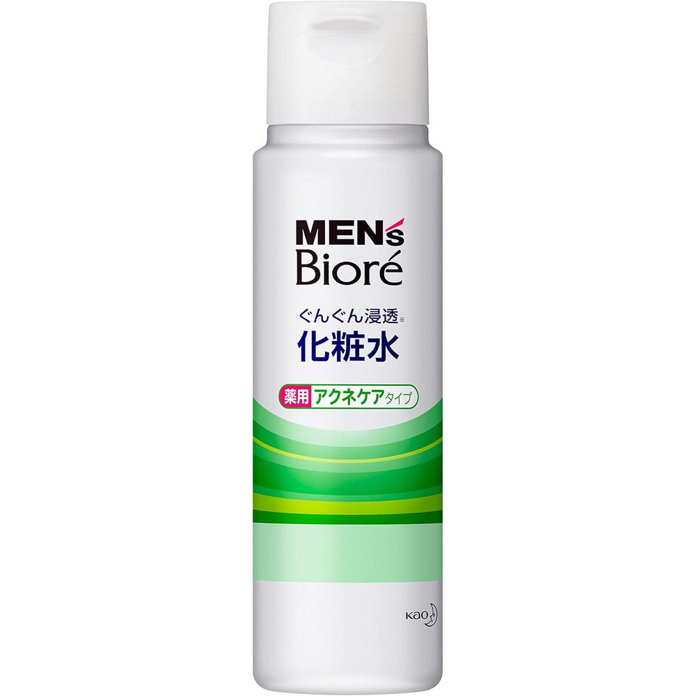 Men's Biore Penetration Toner Medicinal Acne Care 180ml