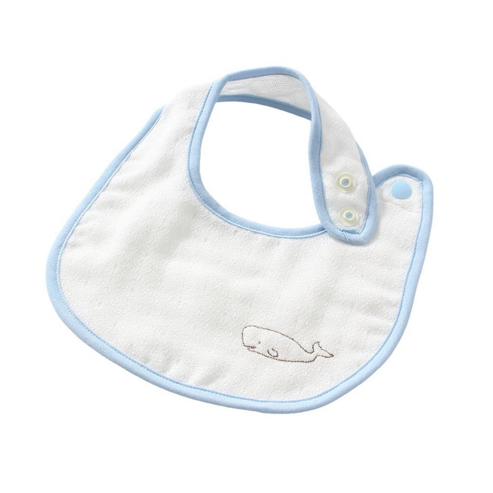 HARTWELL Imabari 3-Layer Muslin Soft Gentle Baby Bib 30cm