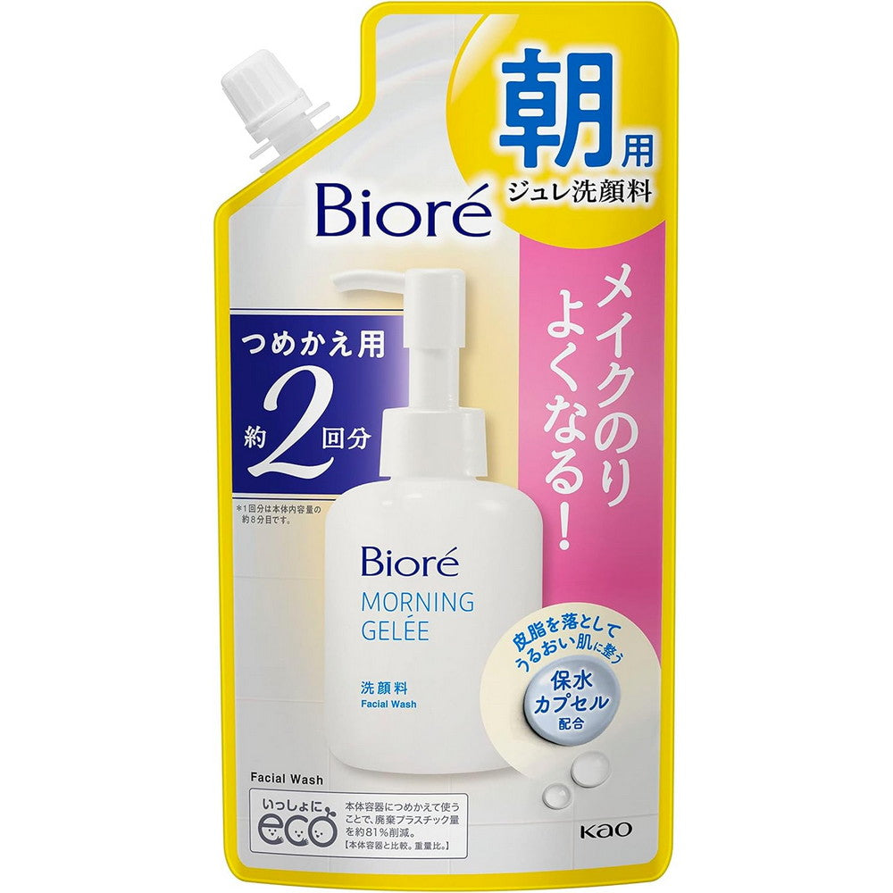 Biore Morning Jelly Face Wash Refill 160ml