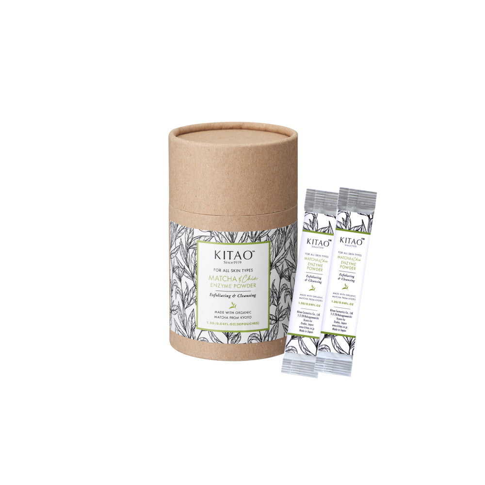 KITAO MATCHA & Chia Enzyme Powder Wash 30 Pouches