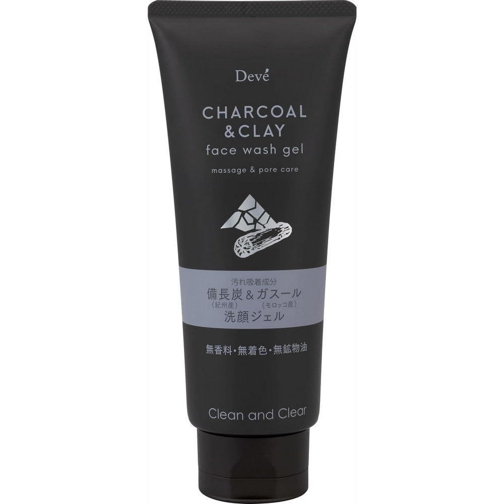 Deve Charcoal & Clay Facial Cleansing Gel 200g