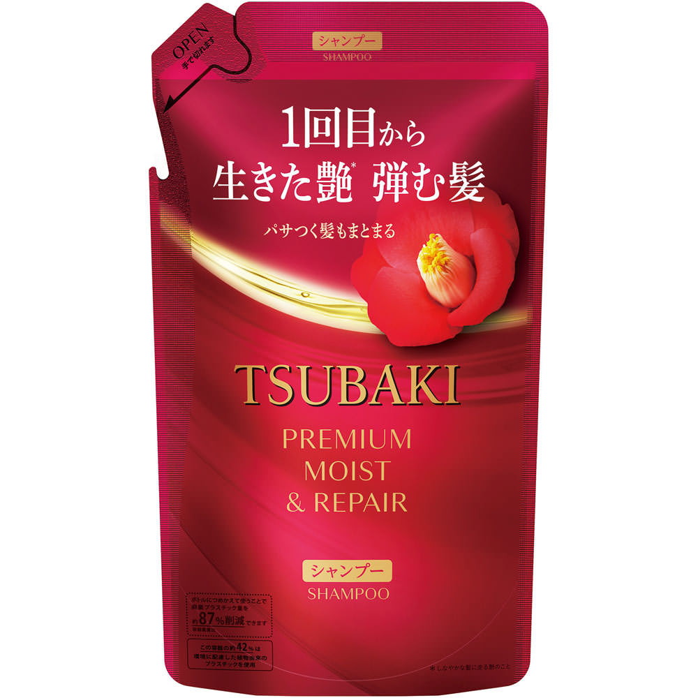 Tsubaki Extra Moist Shampoo Refill 300ml