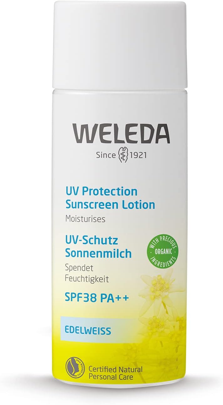 [WELEDA] Edelweiss UV Protect Milk SPF38 PA++ (50mL)