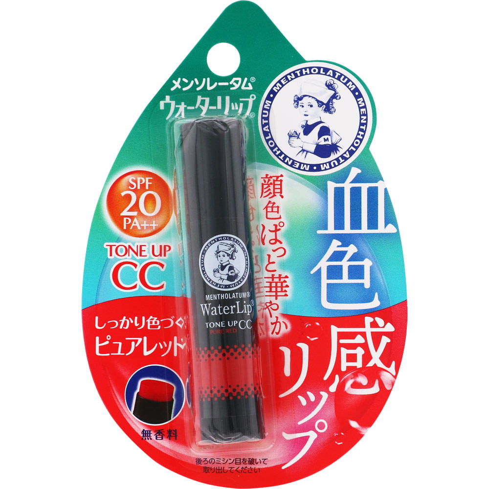 Mentholatum  Water Lip Tone Up CC Pure Red 4.5g