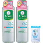 Acnes Medicated Clear Lotion 180ml × 2 Set + Gokujyun Sachet