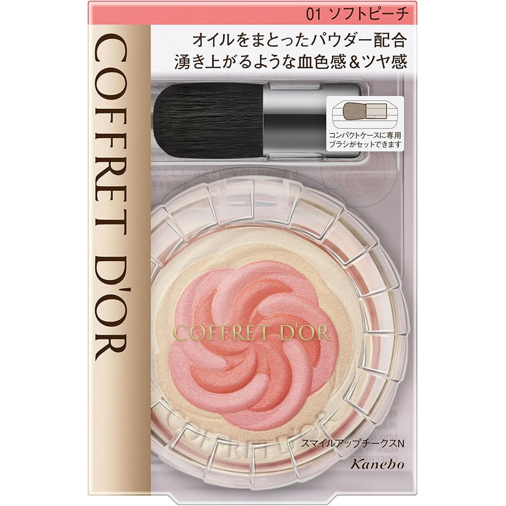 COFFRET D'OR Smile Up Cheeks 01 Soft Peach 5g