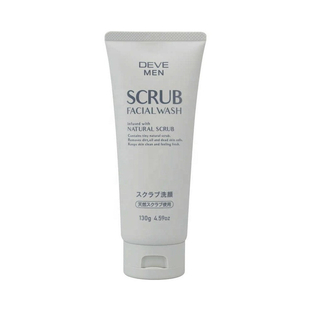 Deve Men Scrub Facial Cleanser 130g