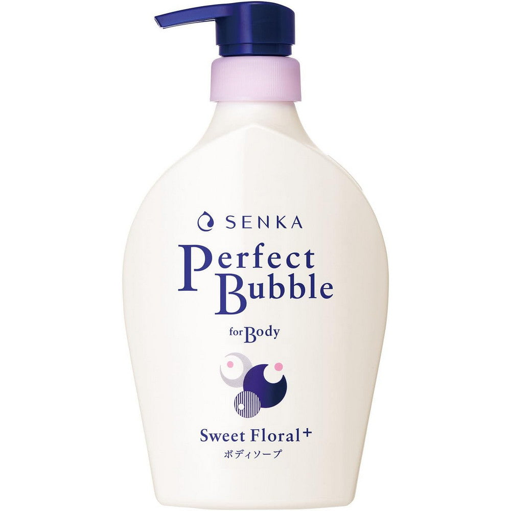 Senka Perfect Bubble Body Wash Sweet Floral 500ml