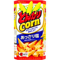 Tongari Corn Japanese Cone Shaped Chips Lightly Salted 68g (Pack of 6)