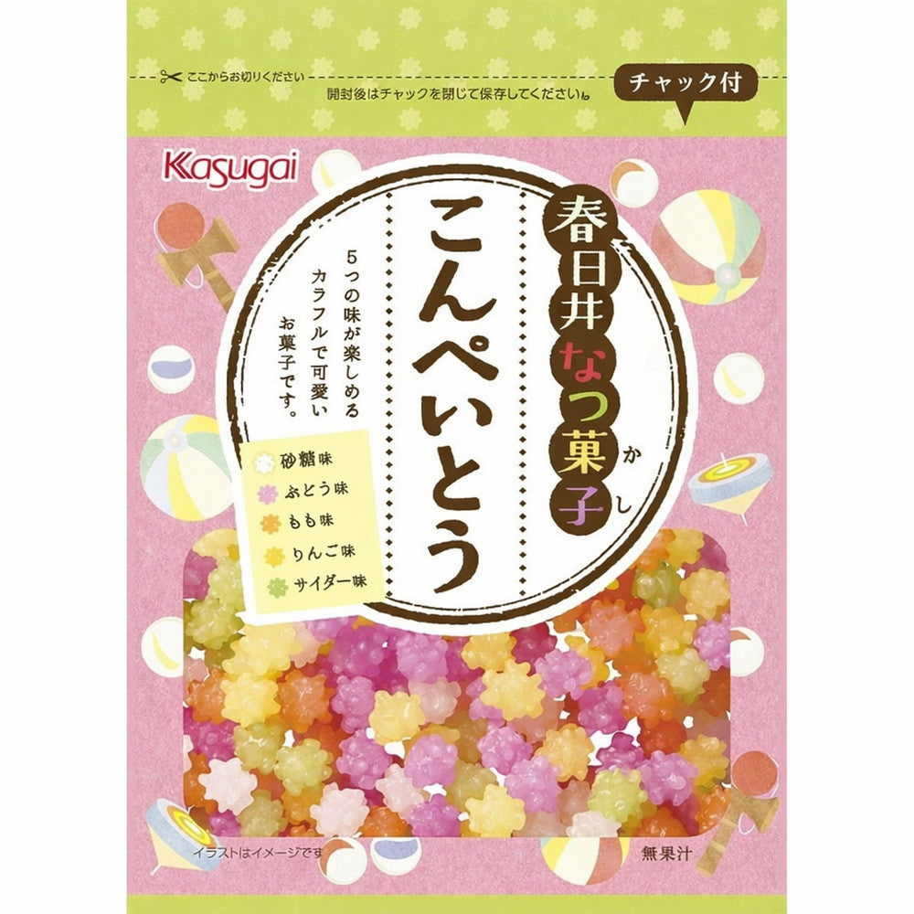 Konpeito Japanese Sugar Candy 5 Flavors Assortment 85g