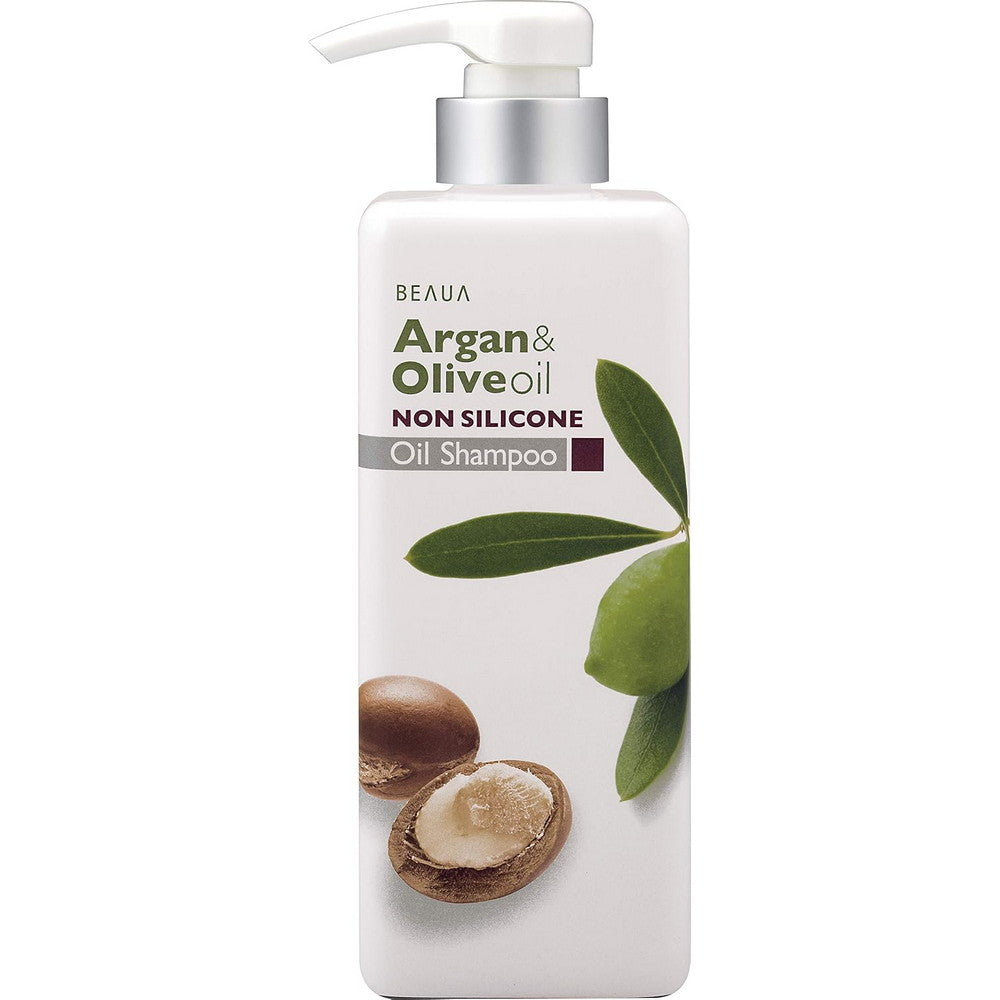 Beaua Argan & Olive Oil Non Silicone Shampoo 550ml