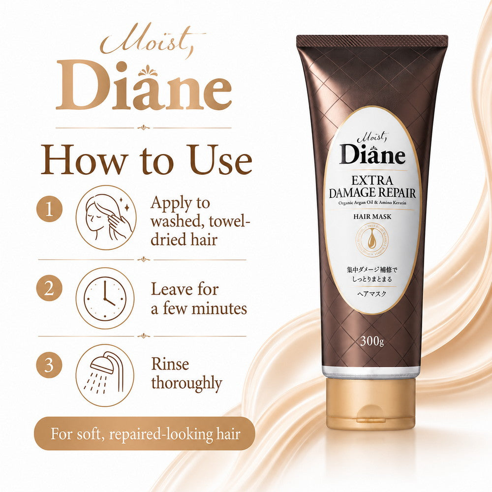 Diane Extra Damage Repair Hair Mask 300g