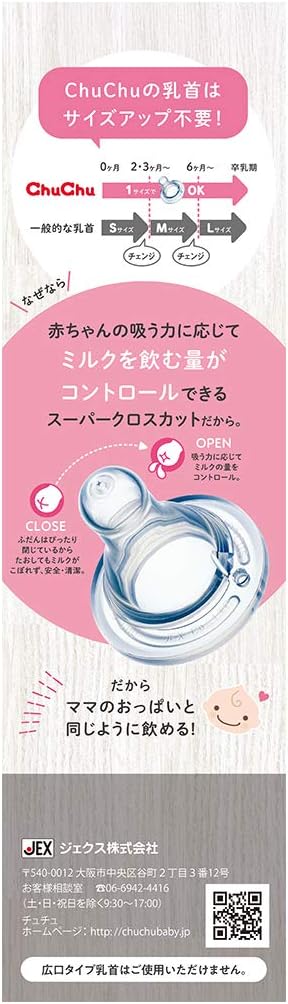 [CHUCHU] Baby PPSU Feeding Bottle Slim Type 240ml