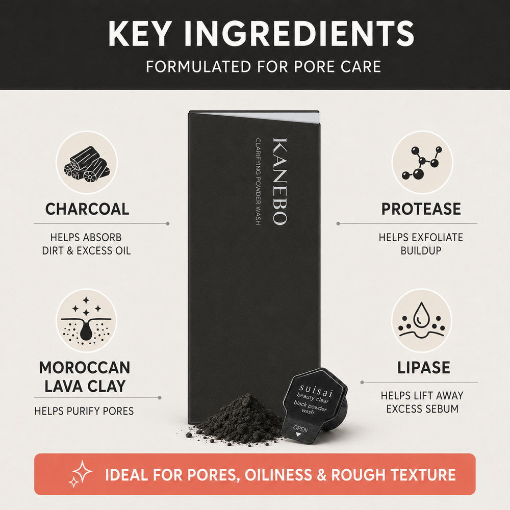 Suisai Beauty Clear Black Powder Facial Wash 0.4g x 32pcs