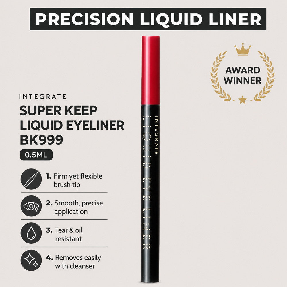 Integrate Super Keep Liquid Eyeliner BK999 0.5ml