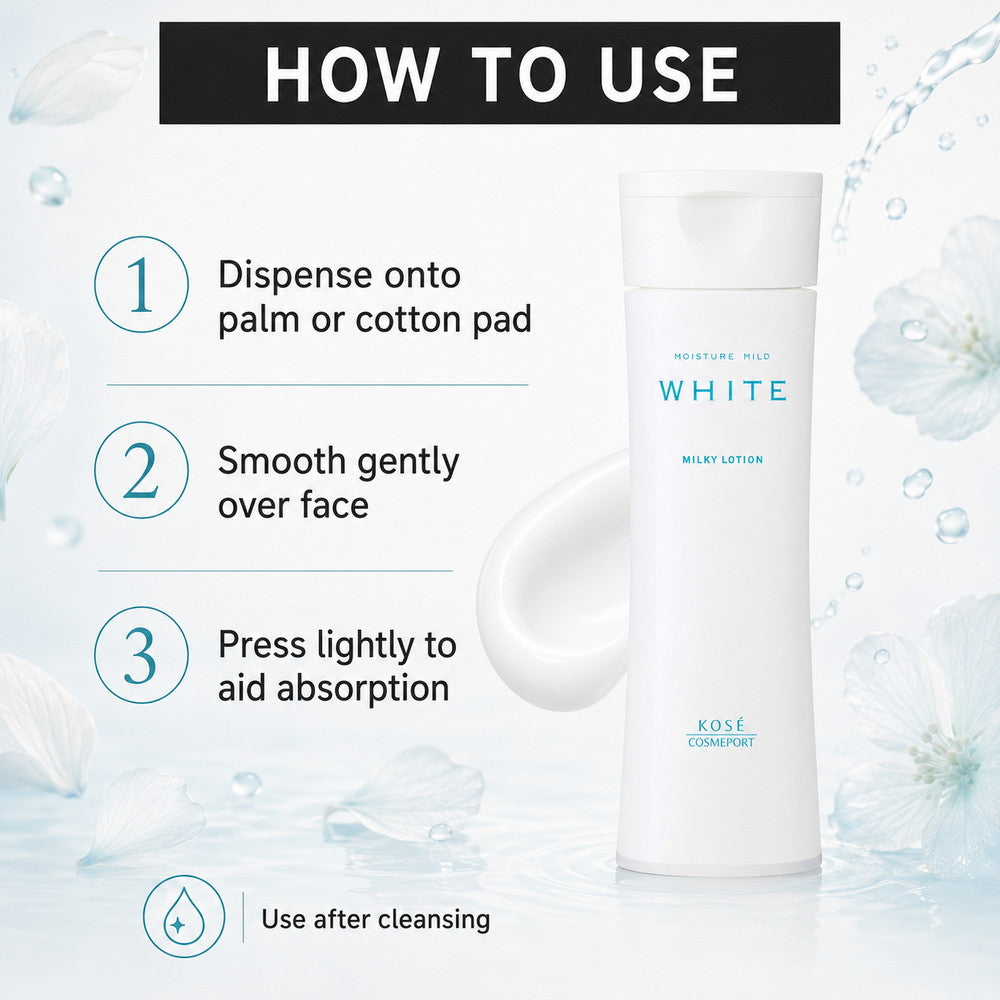 Moisture Mild White Milky Lotion 140ml