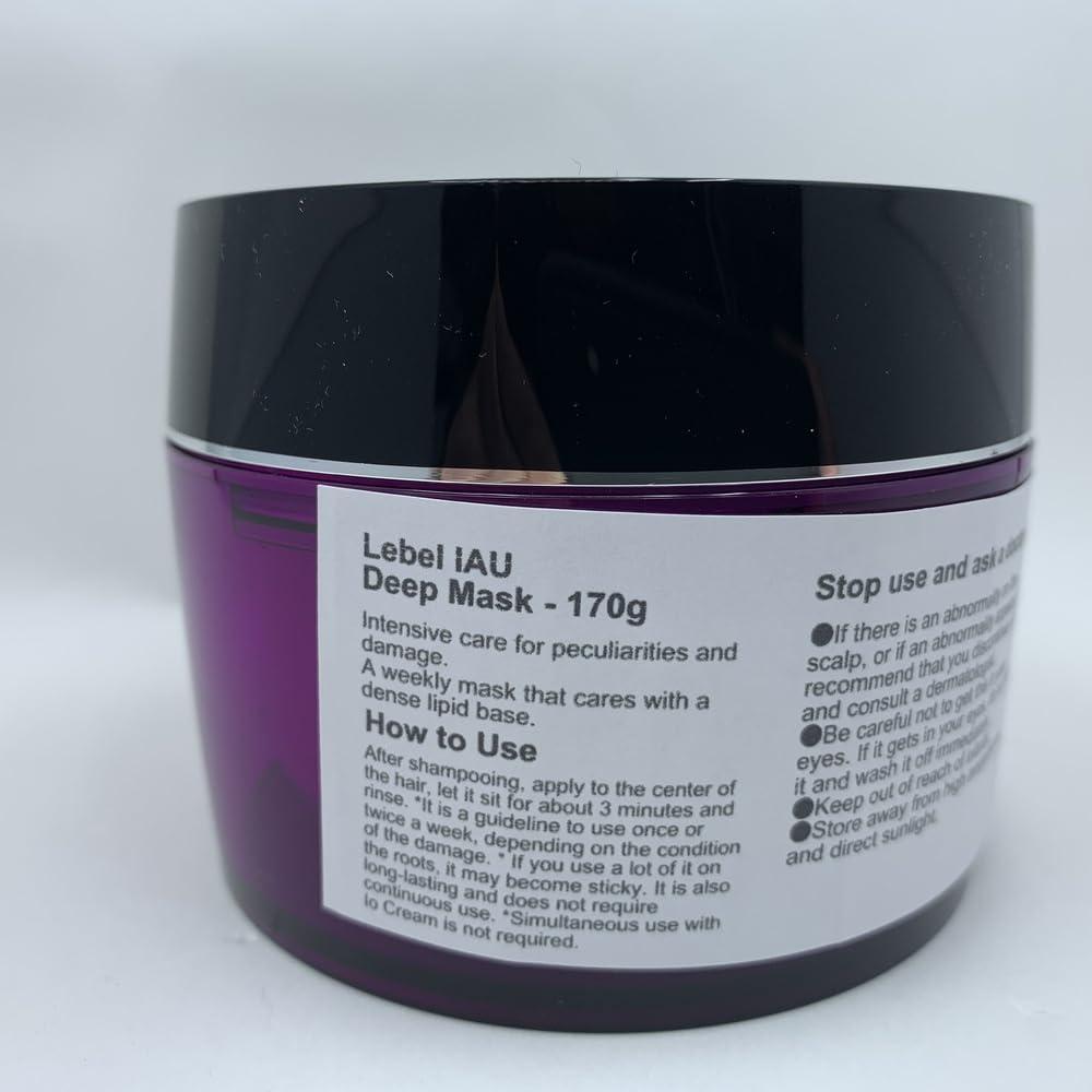 [TAKARA BELMONT] Lebel IAU Deep Mask Hair Treatment 170g