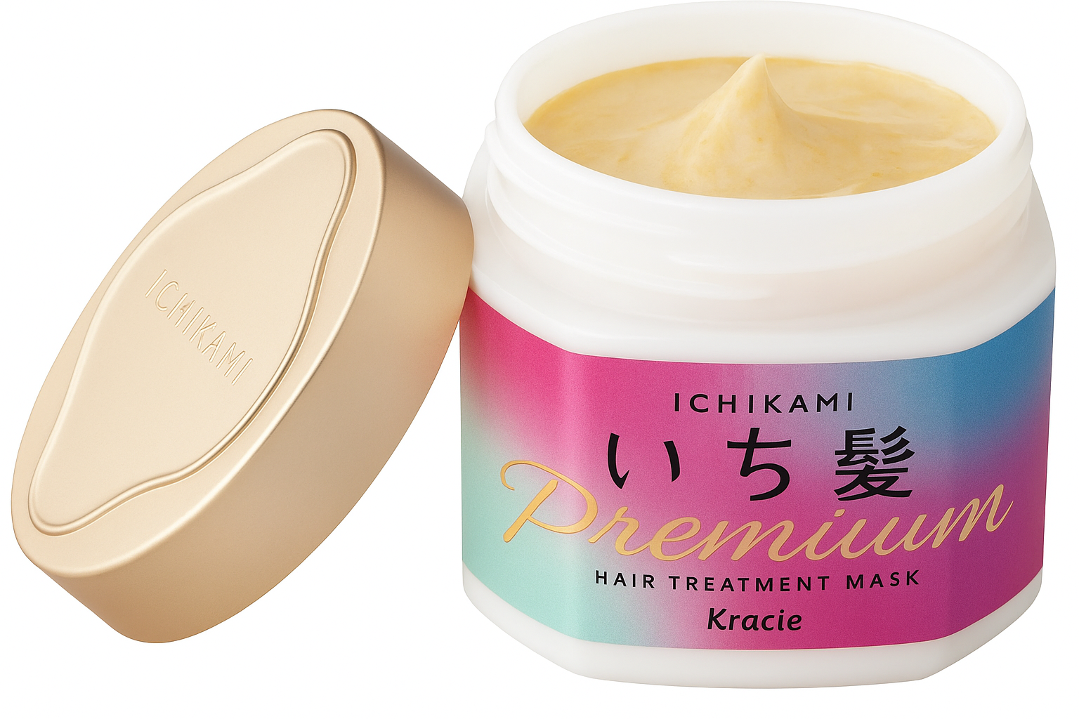 [KRACIE] Ichikami Premium Hair Treatment Mask 200g
