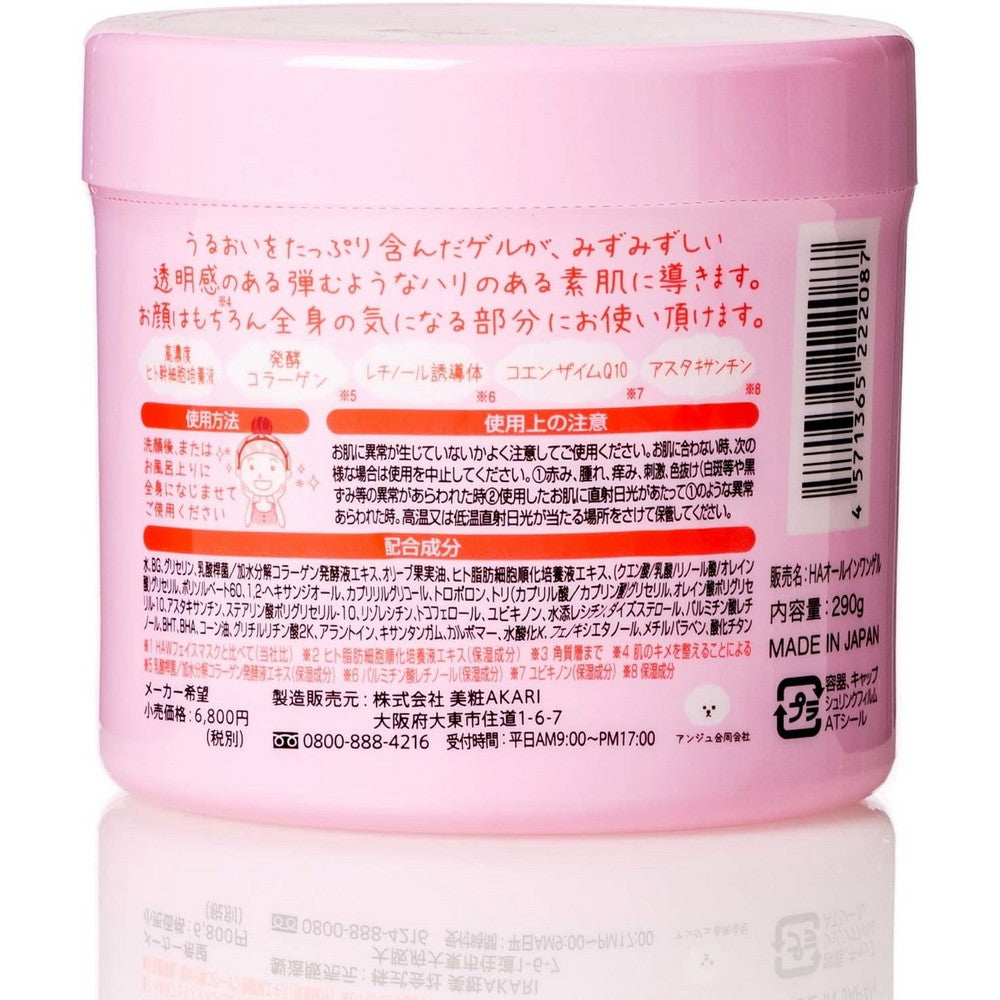ABL Bisho Akari Hadaomoi All-in-One Gel 290g